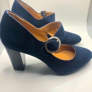 Style & Co. Womens Jurnae Round Toe Ankle Strap Mary Jane Pumps